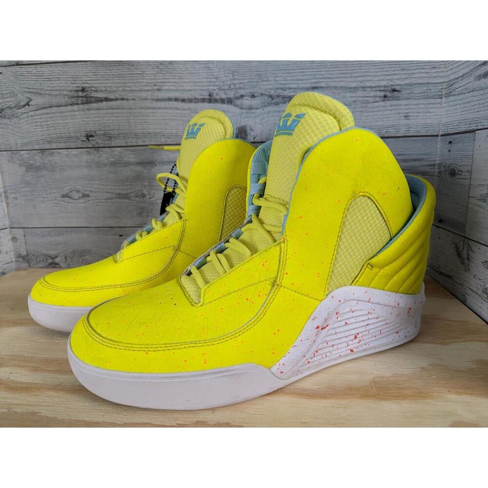 Supra x Lil Wayne Spectre Chimera Highlighter Acid Yellow Sp51005 Mens Size 11